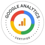 Google analytics certificate of a freelance digital marketing expert in Idukki